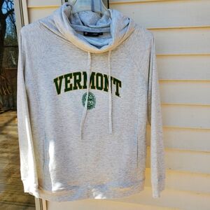 🛍Vermont MV Sports Ladies Funnel Neck Sweatshirt Size S NWT Soft
